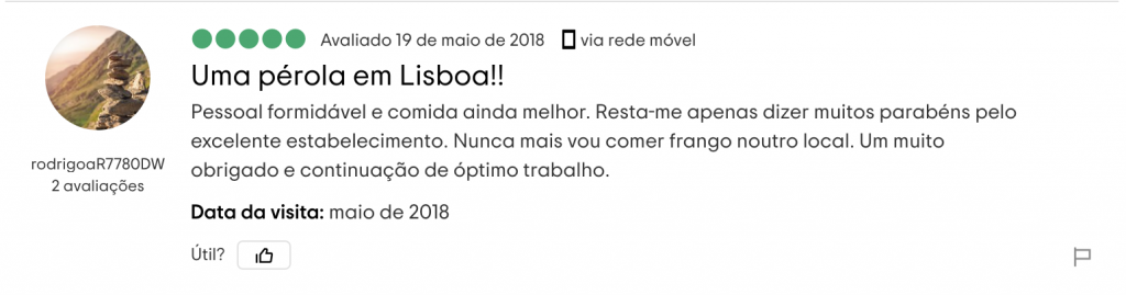 Uma pérola em Lisboa!!
